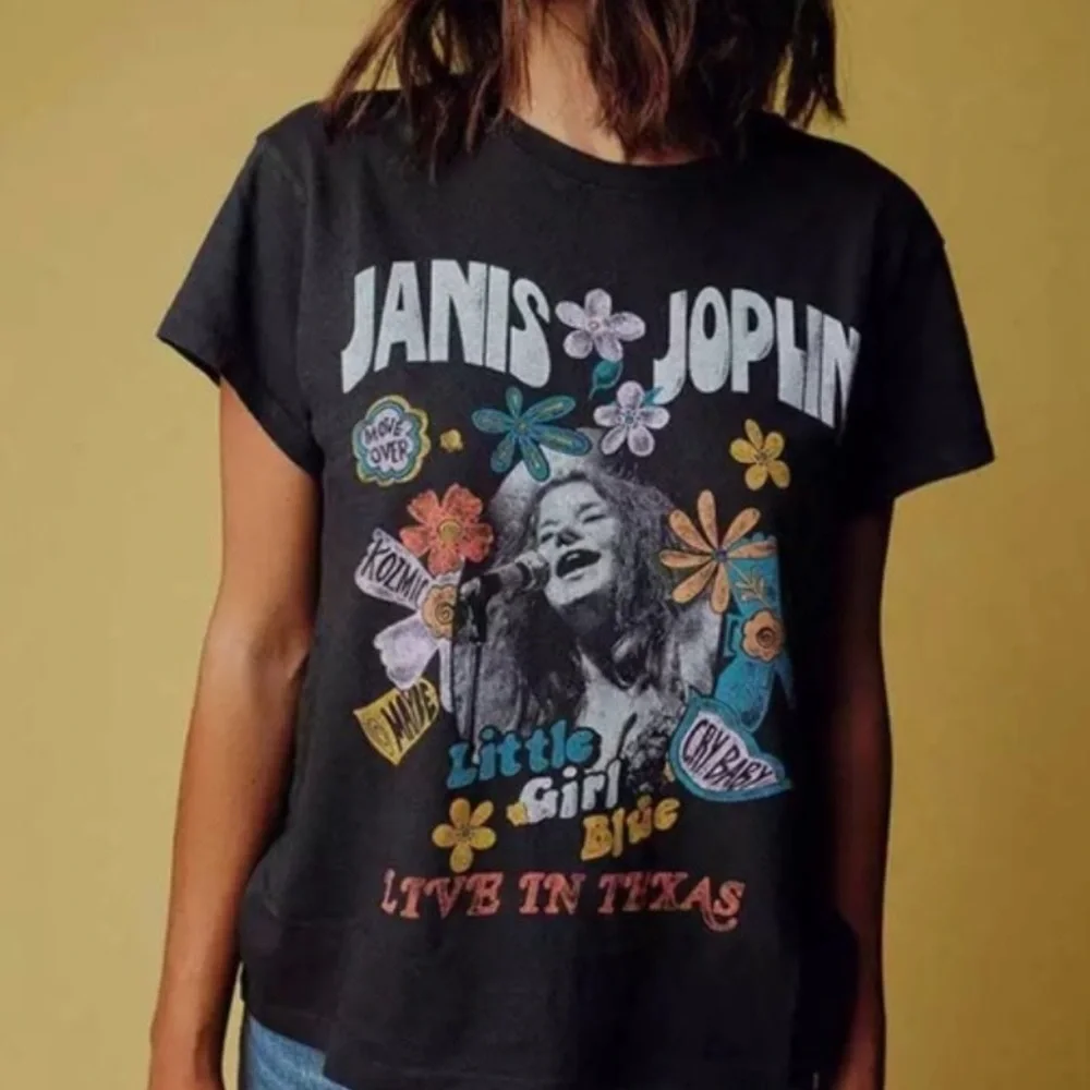 RARE Daydreamer | Janis Joplin Little Girl Blue Tour Tee | Medium - Picture 6 of 16